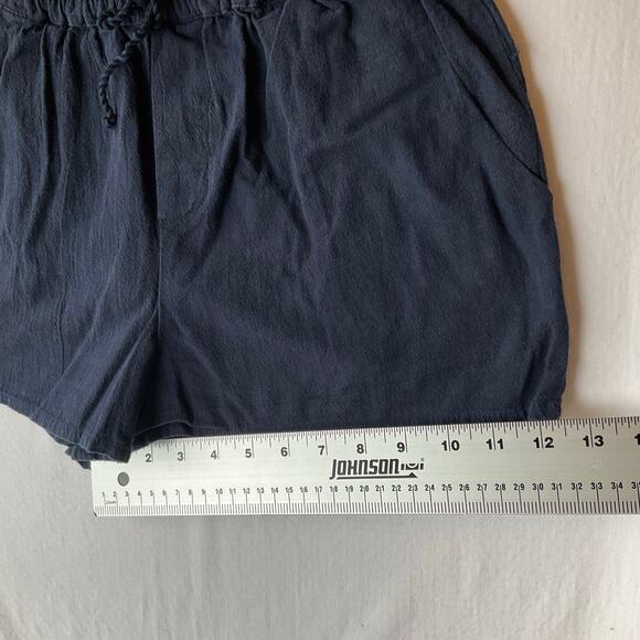 ABound Women Elastic Waist Casual Shorts size S, Blue - Picture 3 of 10